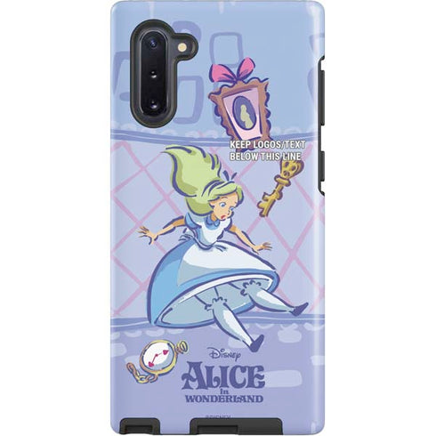 Disney Alice in Wonderland Falling down the Rabbit Hole Galaxy Cases