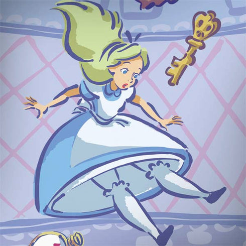 Disney Alice in Wonderland Falling down the Rabbit Hole Galaxy Note 8 Skin