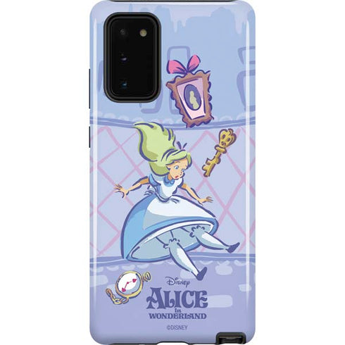 Disney Alice in Wonderland Falling down the Rabbit Hole Galaxy Note20 5G Pro Case