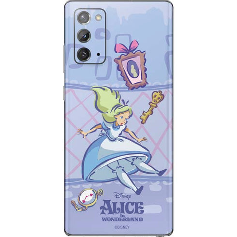 Disney Alice in Wonderland Falling down the Rabbit Hole Galaxy Note20 5G Skin