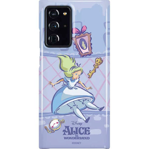 Disney Alice in Wonderland Falling down the Rabbit Hole Galaxy Note20 Ultra 5G Lite Case