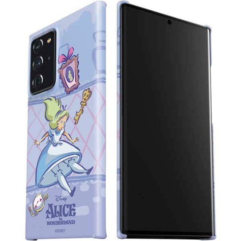 Disney Alice in Wonderland Falling down the Rabbit Hole Galaxy Note20 Ultra 5G Lite Case