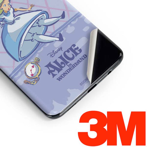 Disney Alice in Wonderland Falling down the Rabbit Hole Galaxy S10 Skin