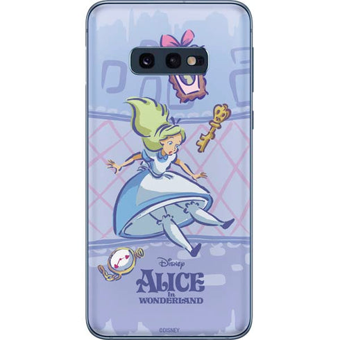 Disney Alice in Wonderland Falling down the Rabbit Hole Galaxy S10e Skin