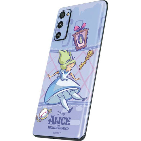 Disney Alice in Wonderland Falling down the Rabbit Hole Galaxy S20 Fan Edition Skin