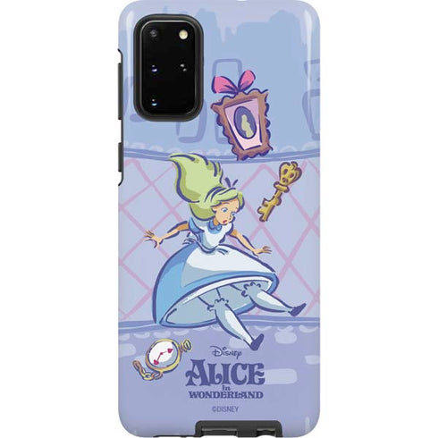 Disney Alice in Wonderland Falling down the Rabbit Hole Galaxy S20 Plus Pro Case