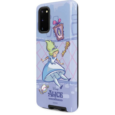 Disney Alice in Wonderland Falling down the Rabbit Hole Galaxy S20 Pro Case