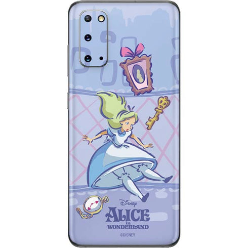 Disney Alice in Wonderland Falling down the Rabbit Hole Galaxy S20 Skin