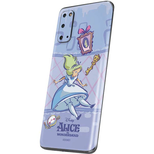 Disney Alice in Wonderland Falling down the Rabbit Hole Galaxy S20 Skin