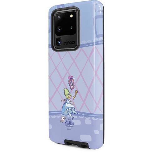 Disney Alice in Wonderland Falling down the Rabbit Hole Galaxy S20 Ultra 5G Pro Case