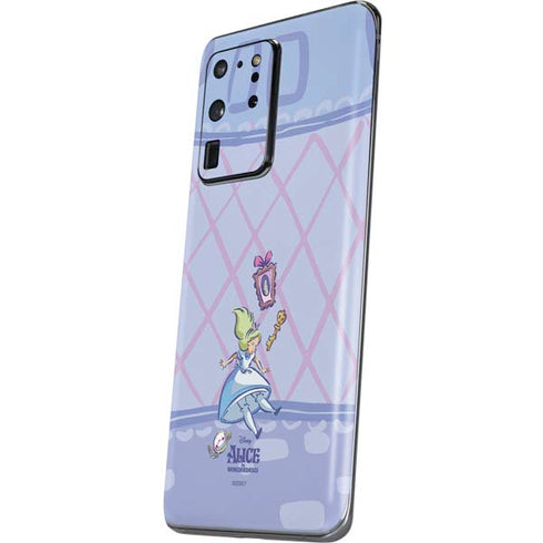 Disney Alice in Wonderland Falling down the Rabbit Hole Galaxy S20 Ultra 5G Skin