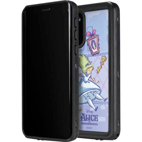 Disney Alice in Wonderland Falling down the Rabbit Hole Galaxy S20 Waterproof Case
