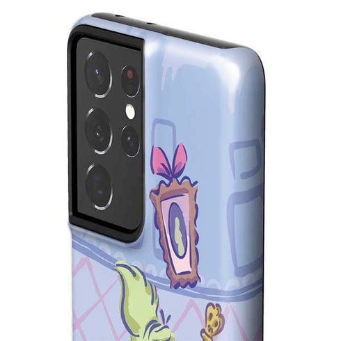 Disney Alice in Wonderland Falling down the Rabbit Hole Galaxy S21 Ultra 5G Pro Case