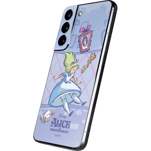 Disney Alice in Wonderland Falling down the Rabbit Hole Galaxy S22 Skin