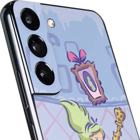 Disney Alice in Wonderland Falling down the Rabbit Hole Galaxy S22 Skin