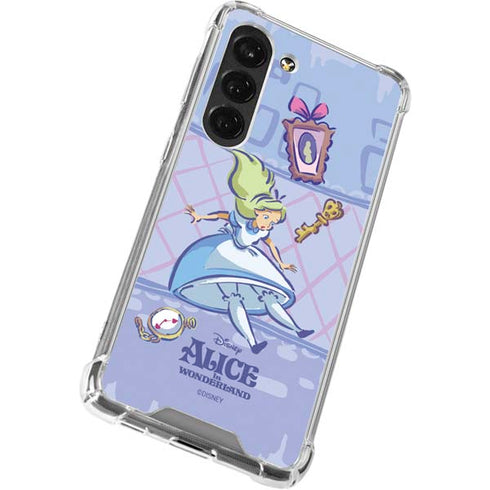 Disney Alice in Wonderland Falling down the Rabbit Hole Galaxy S23 Clear Case