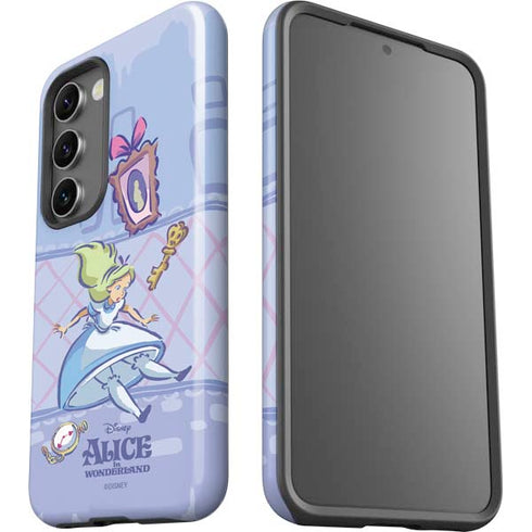 Disney Alice in Wonderland Falling down the Rabbit Hole Galaxy S23 Plus Pro Case