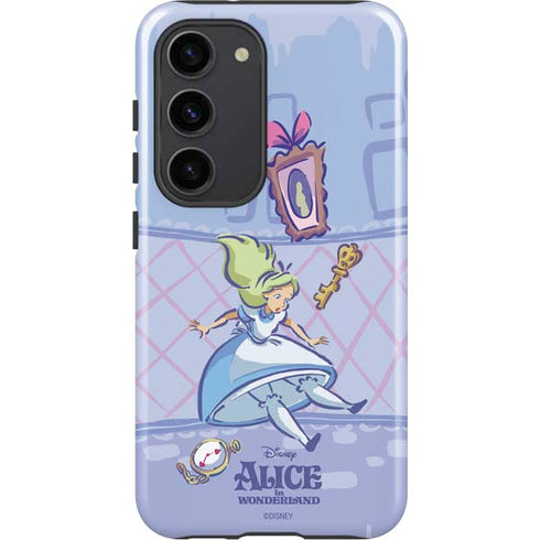 Disney Alice in Wonderland Falling down the Rabbit Hole Galaxy S23 Pro Case