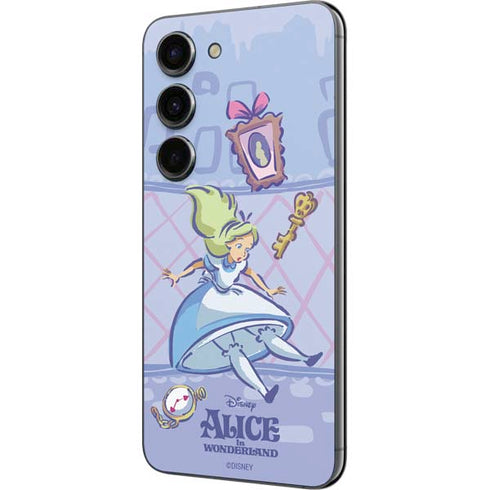Disney Alice in Wonderland Falling down the Rabbit Hole Galaxy S23 Skin