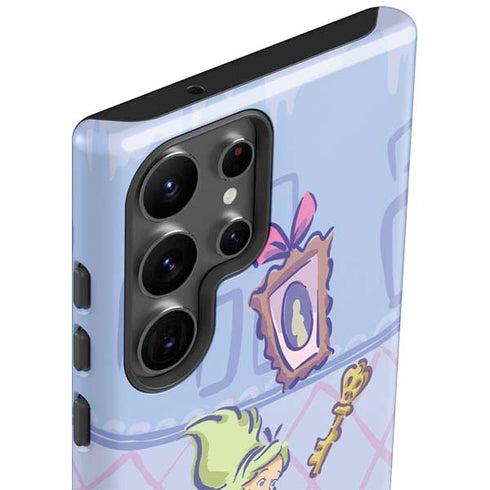 Disney Alice in Wonderland Falling down the Rabbit Hole Galaxy S23 Ultra Pro Case