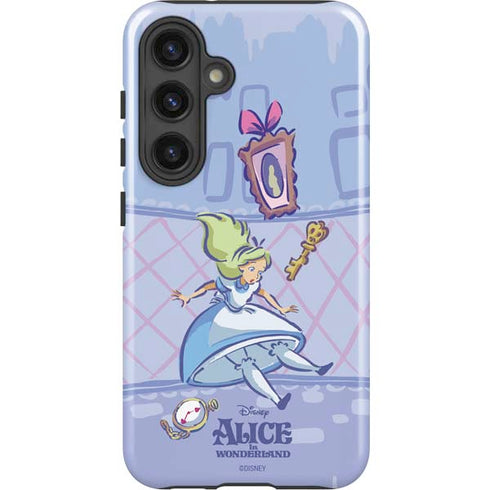 Disney Alice in Wonderland Falling down the Rabbit Hole Galaxy S25 Impact Case