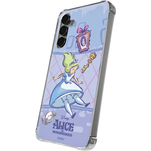 Disney Alice in Wonderland Falling down the Rabbit Hole Galaxy S24 Plus Clear Case