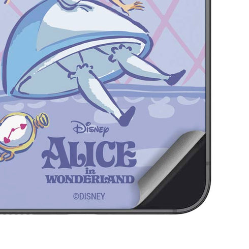 Disney Alice in Wonderland Falling down the Rabbit Hole Galaxy S25 Skin
