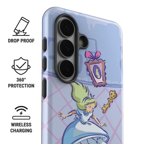 Disney Alice in Wonderland Falling down the Rabbit Hole Galaxy S26 Impact Case