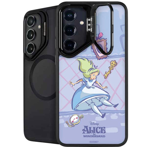 Disney Alice in Wonderland Falling down the Rabbit Hole Galaxy S26 Plus Kickstand Case