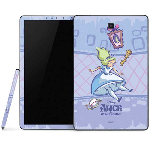 Disney Alice in Wonderland Falling down the Rabbit Hole Samsung Galaxy Tab Skin
