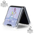 Disney Alice in Wonderland Falling down the Rabbit Hole Galaxy Z Flip6 Clear Case