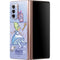 Disney Alice in Wonderland Falling down the Rabbit Hole Galaxy Z Fold2 5G Skin