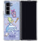 Disney Alice in Wonderland Falling down the Rabbit Hole Galaxy Z Fold5 5G Clear Case