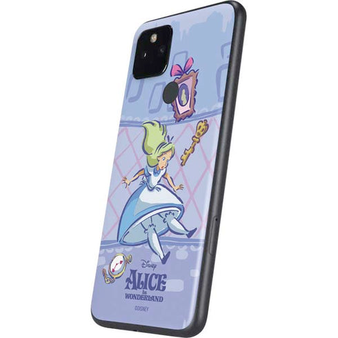 Disney Alice in Wonderland Falling down the Rabbit Hole Google Pixel 5a Skin