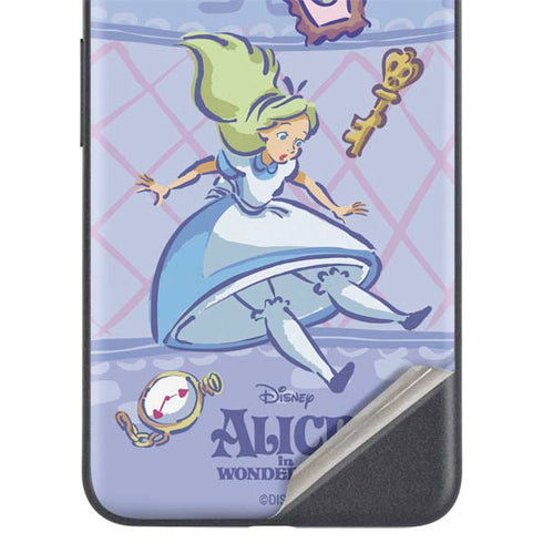Disney Alice in Wonderland Falling down the Rabbit Hole Google Pixel 5a Skin