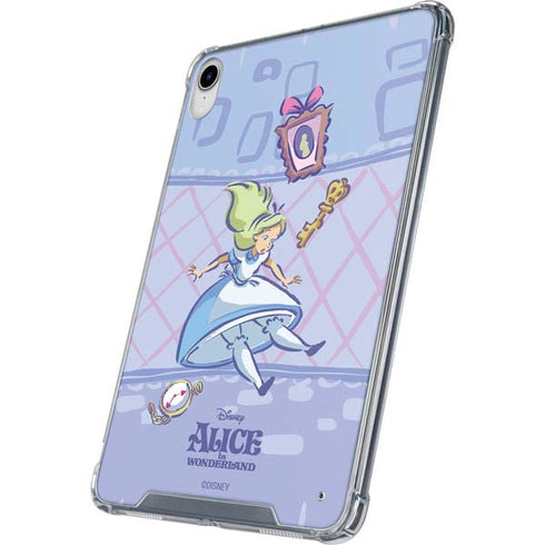 Disney Alice in Wonderland Falling down the Rabbit Hole iPad 11th Gen (2025) Clear Case