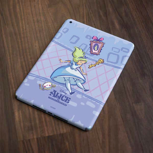 Disney Alice in Wonderland Falling down the Rabbit Hole Apple iPad Skin