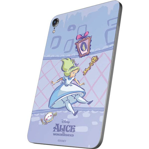 Disney Alice in Wonderland Falling down the Rabbit Hole Apple iPad Mini Skin