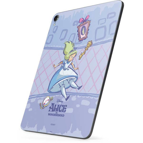 Disney Alice in Wonderland Falling down the Rabbit Hole Apple iPad Pro Skin