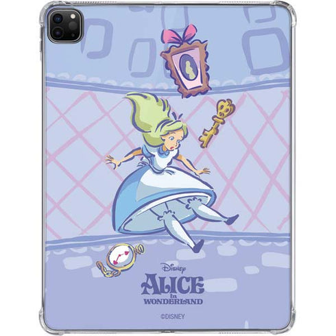 Disney Alice in Wonderland Falling down the Rabbit Hole iPad Pro 11in (2024) Clear Case