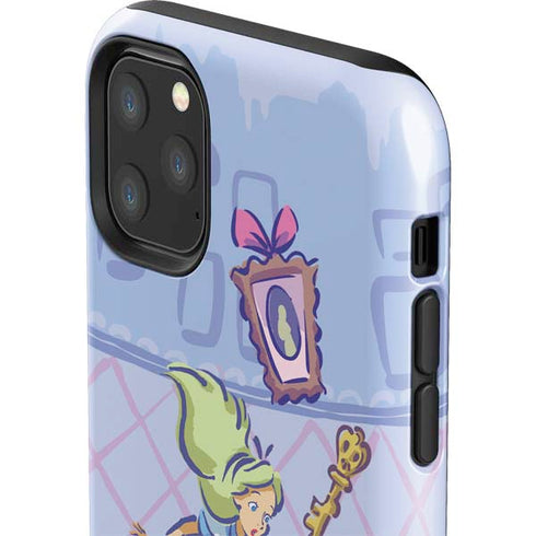 Disney Alice in Wonderland Falling down the Rabbit Hole iPhone 11 Pro Max Impact Case