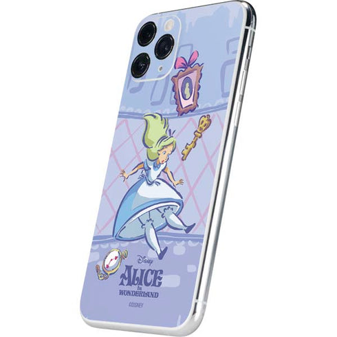 Disney Alice in Wonderland Falling down the Rabbit Hole iPhone 11 Pro Skin