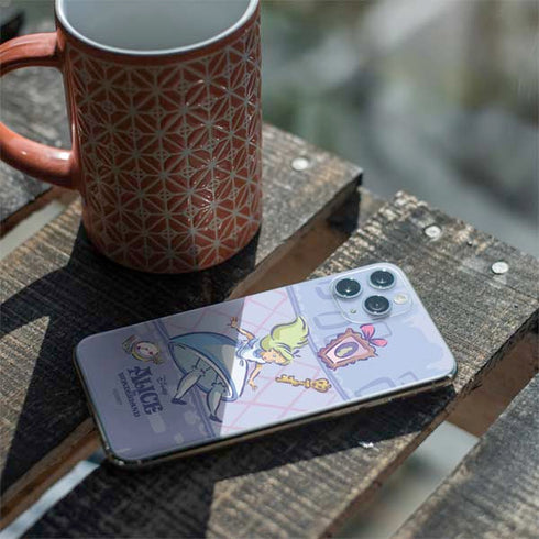 Disney Alice in Wonderland Falling down the Rabbit Hole iPhone 11 Pro Skin