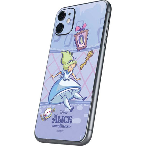 Disney Alice in Wonderland Falling down the Rabbit Hole iPhone 11 Skin