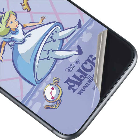 Disney Alice in Wonderland Falling down the Rabbit Hole iPhone 11 Skin
