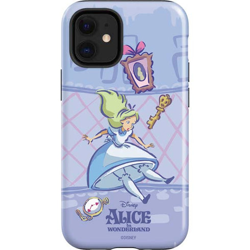 Disney Alice in Wonderland Falling down the Rabbit Hole iPhone 12 Mini Impact Case