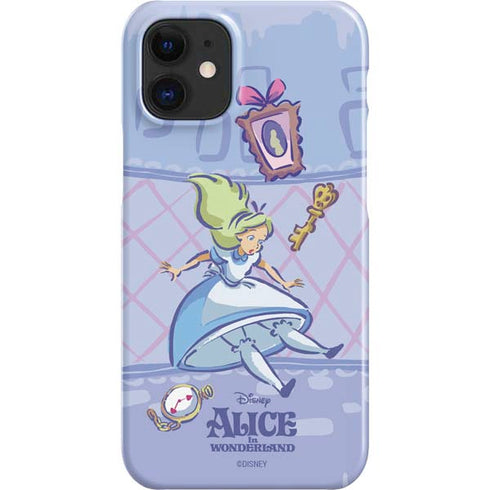 Disney Alice in Wonderland Falling down the Rabbit Hole iPhone 12 Mini Lite Case