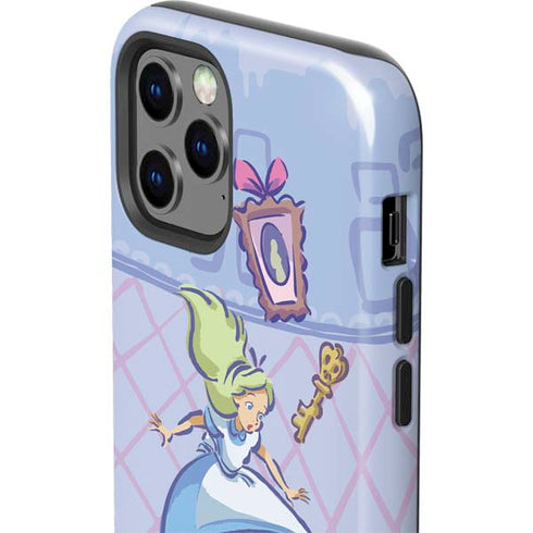 Disney Alice in Wonderland Falling down the Rabbit Hole iPhone 12 Pro Impact Case