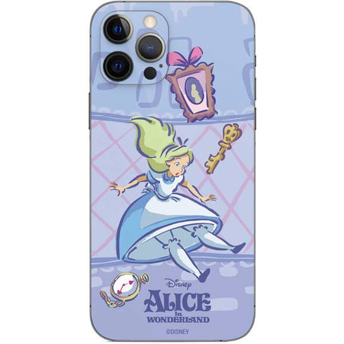 Disney Alice in Wonderland Falling down the Rabbit Hole iPhone 12 Pro Skin
