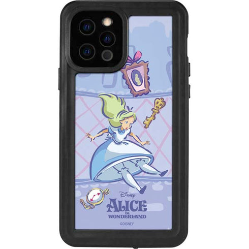 Disney Alice in Wonderland Falling down the Rabbit Hole iPhone 12 Pro Waterproof Case